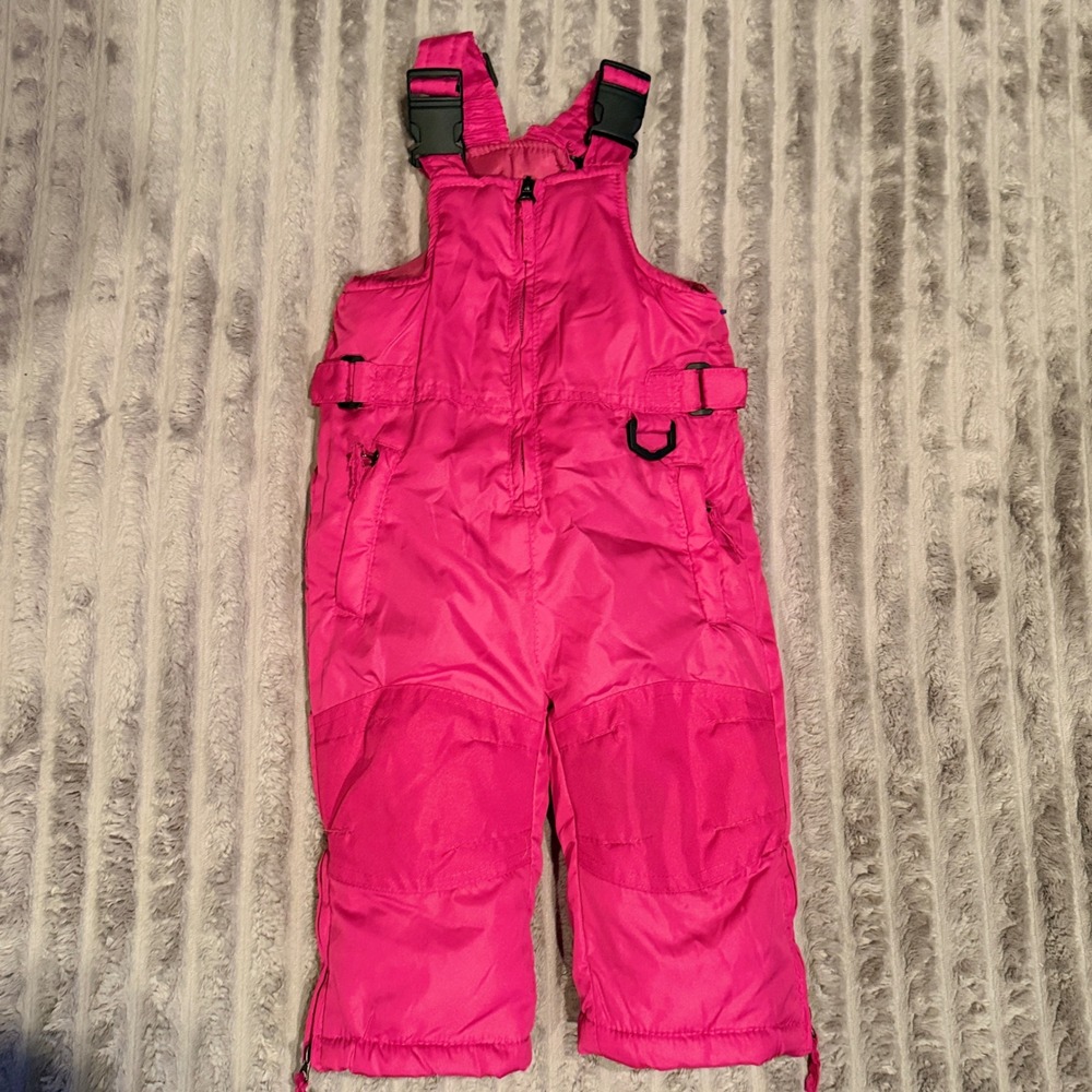Extreme‎ Outfitters Pink Snow Bibs Insulated Winter Overalls Kids 12M